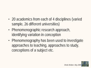 What does Information Literacy mean? Some examples from different disciplines
