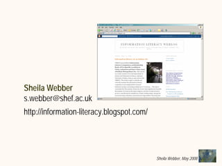 What does Information Literacy mean? Some examples from different disciplines