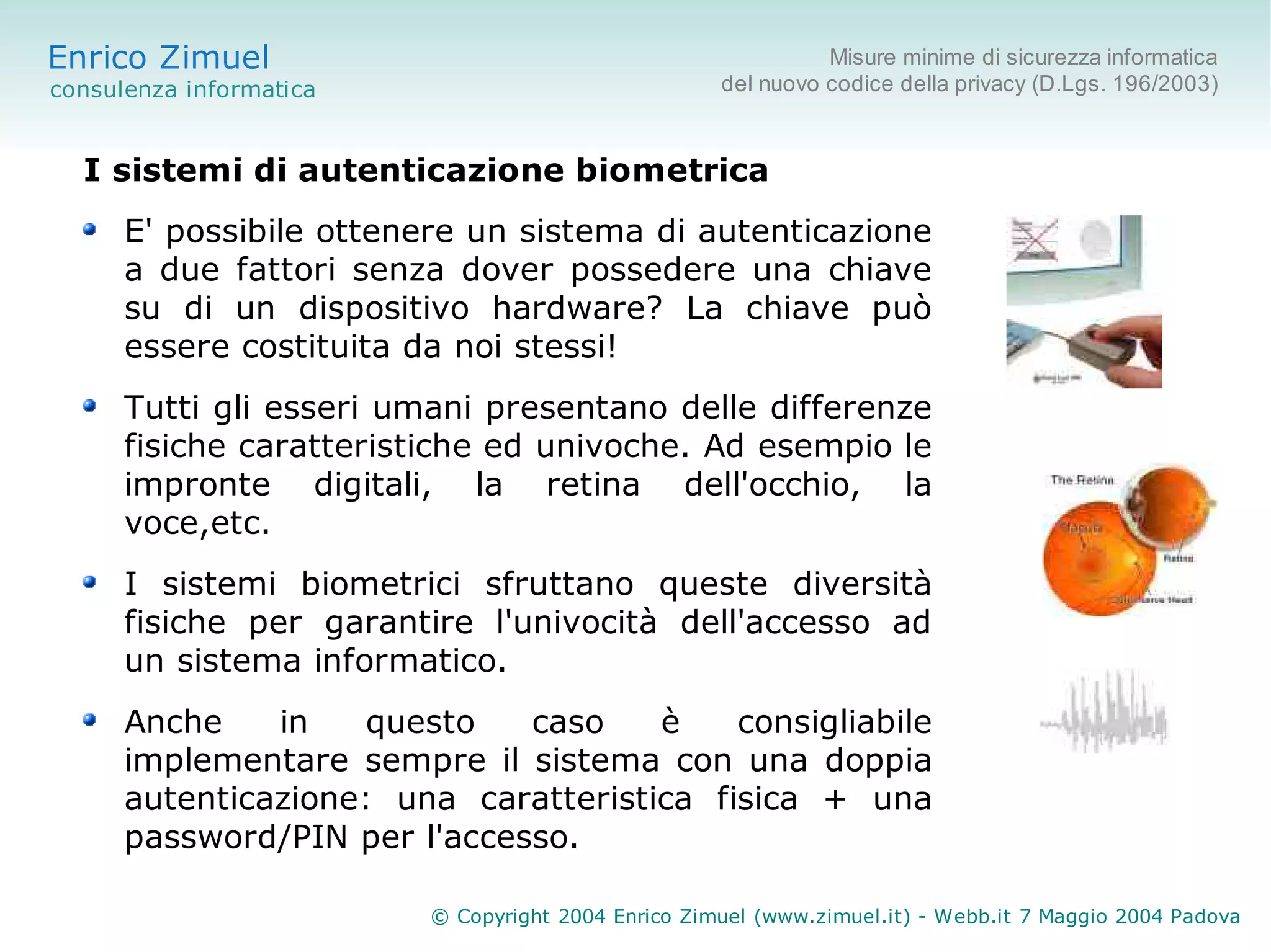 Misure minime di sicurezza informatica