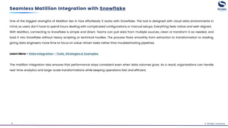 Maximize Data Potential with Matillion and Snowflake Integration | PDF
