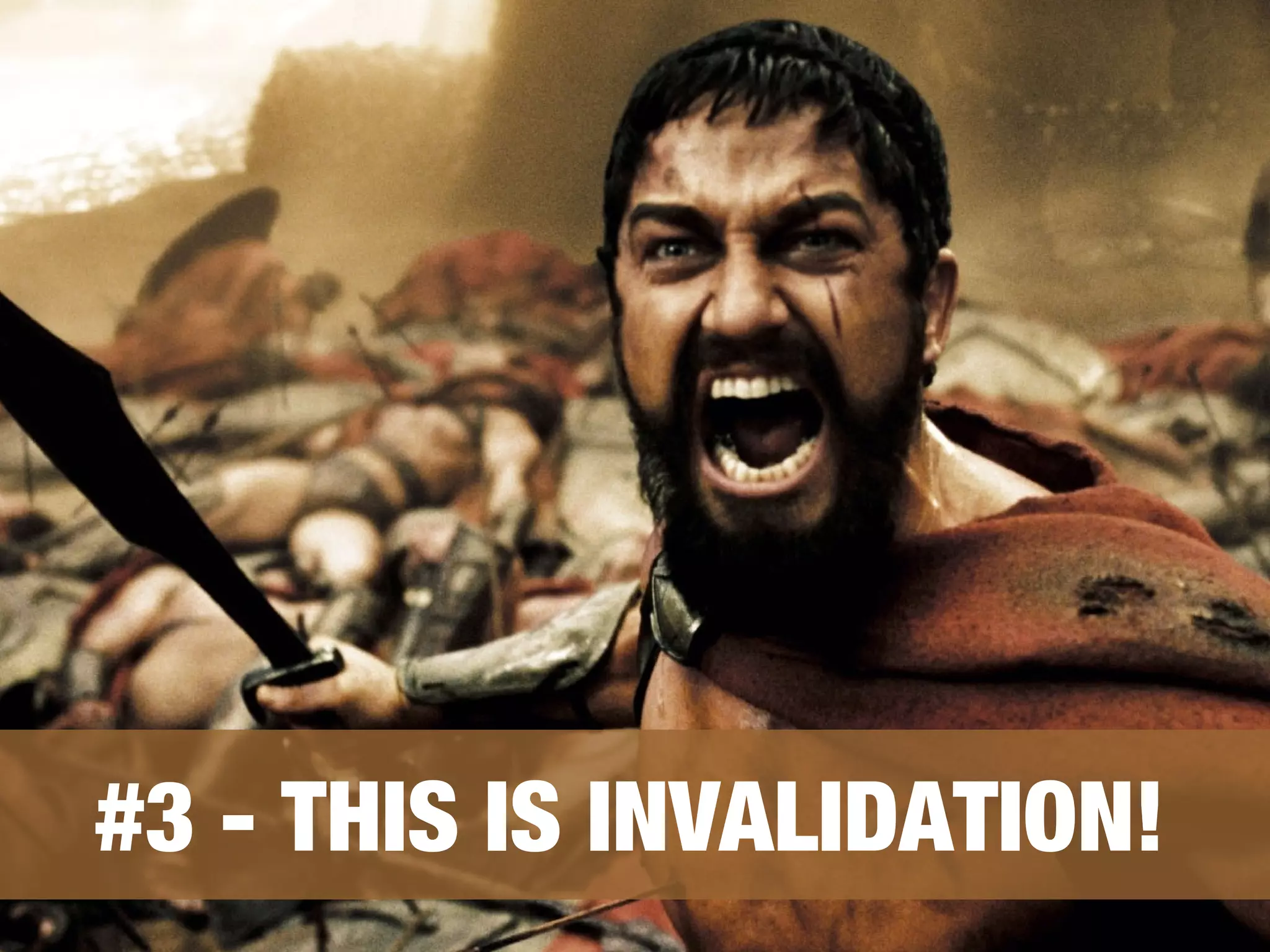 #3 - THIS IS INVALIDATION! 
 