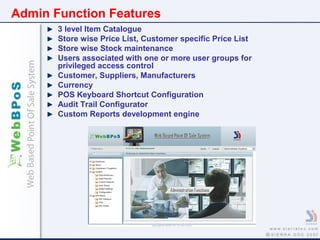 Web Point Sales System Web Based Point of Sale System – WebBPoS | PPT