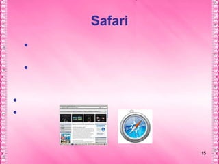 1515Safariซาฟารี มีความสามารถกันป๊อปอัพกันการแสดงหน้าจดแบบไม่พึงประสงค์ 