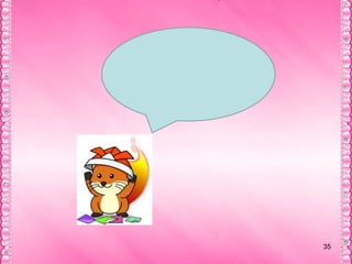 34Web browserหรือ ที่นิยมเรียกกันว่า browserคือโปรแกรมที่ใช้            สำหรับเล่นอินเทอร์เน็ต โดย Web browserจะเข้าใจในภาษา HTML    เว็บเบราว์เซอร์มีประโยชน์คือ ทำให้เอกสารบนเว็บมีความน่าสนใจมากขึ้น        ส่งผลให้อินเตอร์เน็ตได้รับความนิยมเป็นอย่างมากWeb browser              มีอยู่หลากหลายแต่ที่นิยมใช้กันในปัจจุบันมีอยู่ 5 โปรแกรม คือInternet Explorer, Mozilla Firefox,Google Chrome , Safari และOpera โดยที่  Internet Explorer หรือ IEเป็นโปรแกรมที่มีผู้ใช้               มากที่สุด เพราะโปรแกรมนี้จะมีอยู่ใน computerแบบPCแทบทุกเครื่อง     34