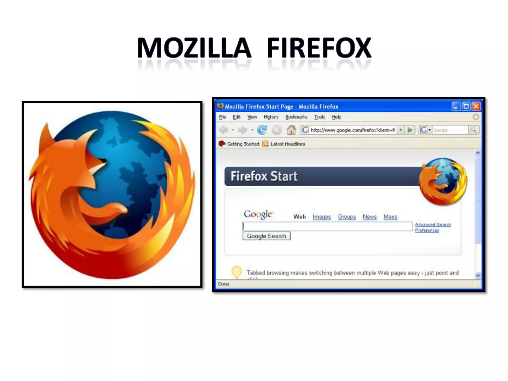 Mozilla  firefox 