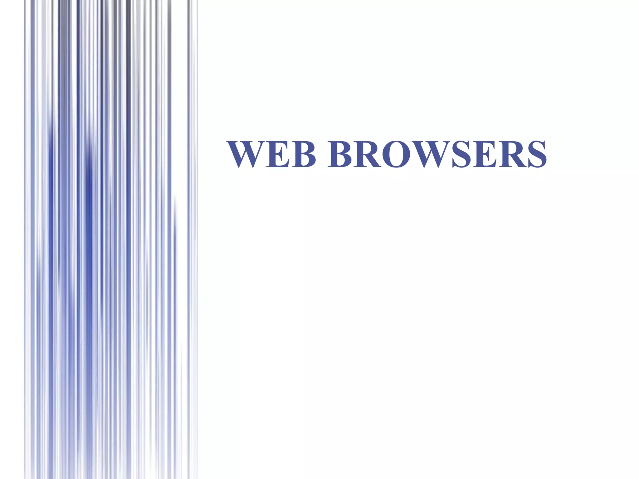 Web browser | PPT