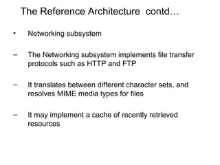 Web browser architecture.87 to 88 | PPT | Web Design and HTML | Internet
