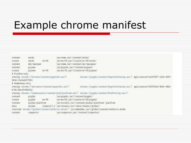 Web browser extension development | PPT