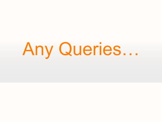 Any Queries…
 