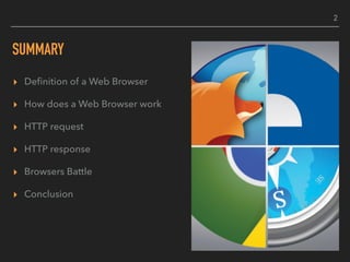 Web Browsers - Their Main working | PPT