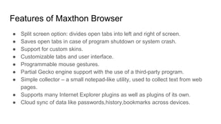 Types of Web Browser | PPTX