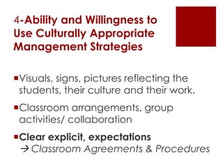 Culturally Responsive Classroom Management March 18-20 | PPTX