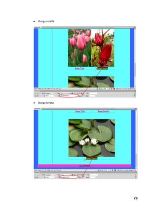 Bunga rosella
Bunga teratai
28
 