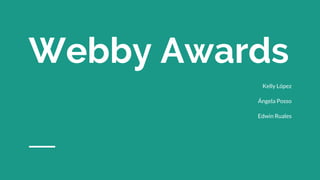 Webby awards