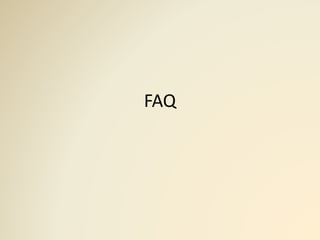 FAQ
 