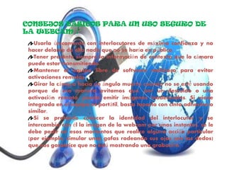 Emitir webcam por internet sale