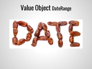 Value Object DateRange
 