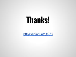 https://joind.in/11576
Thanks!
 