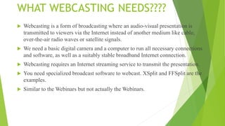 Webcast | PPTX