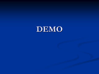 DEMO
 