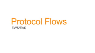 Protocol Flows
 