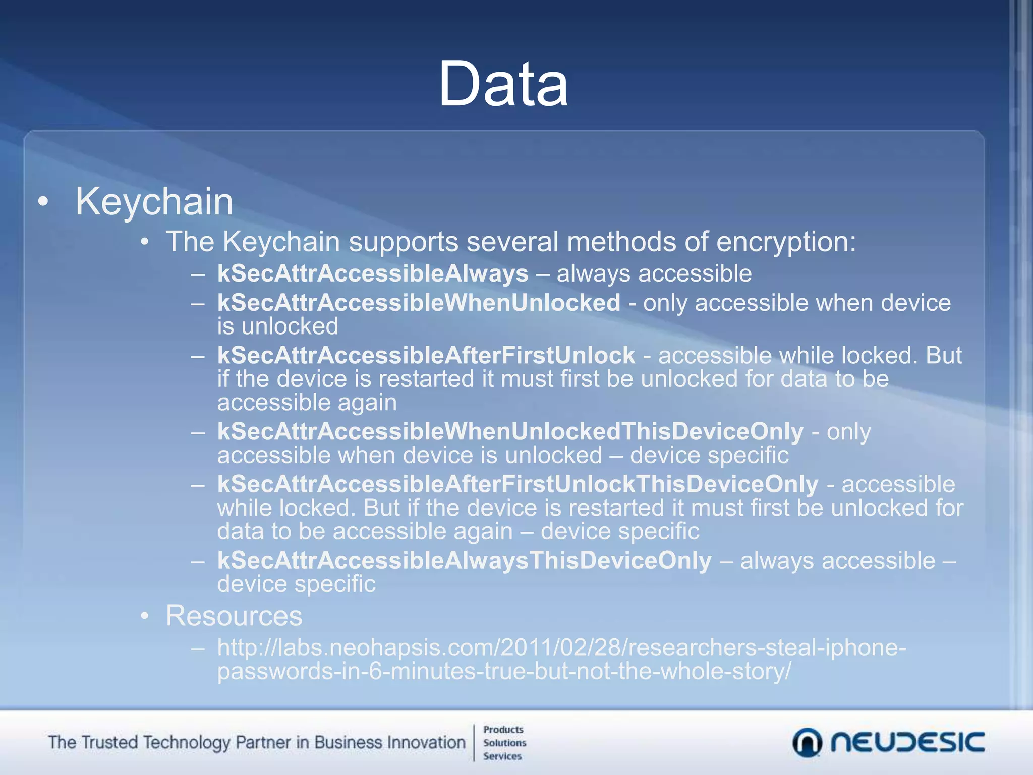 Auto lock (None/1-5 mins)