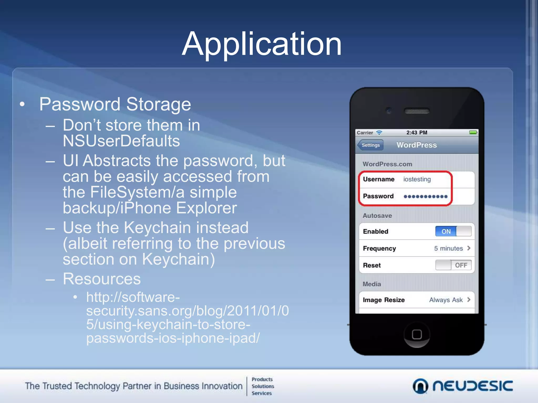 Auto lock (None/1-5 mins)