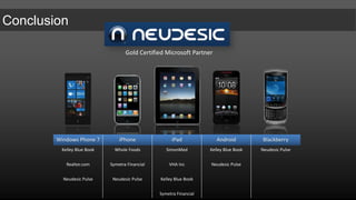 Easy to consume through native libraries