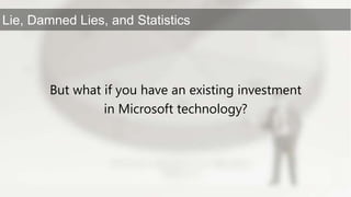 But what if you have an existing investment in Microsoft technology?