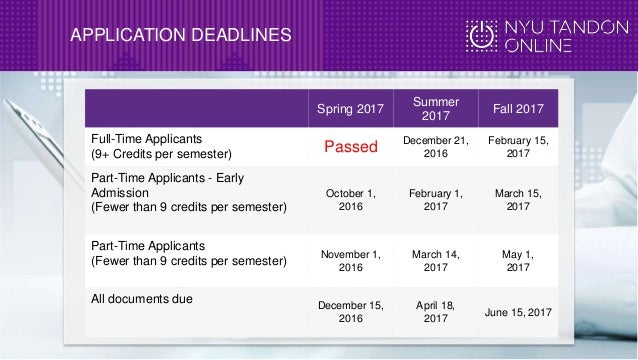 online ms in industrial engineering at nyu nyu letter of recommendation deadline