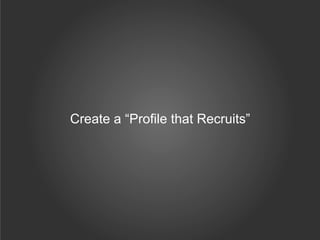 Social Recruiting with LinkedIn Talent Solutions | Webcast | PPTX