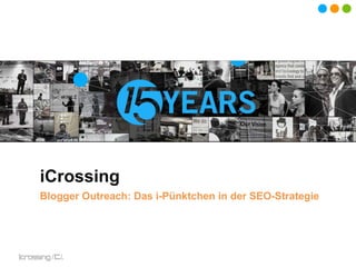 iCrossing
Blogger Outreach: Das i-Pünktchen in der SEO-Strategie
 