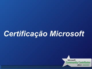 Certificação Microsoft 