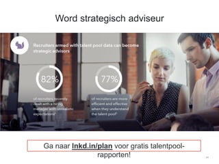 24
Word strategisch adviseur
Ga naar lnkd.in/plan voor gratis talentpool-
rapporten!
 
