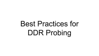 Eliminate Pitfalls of DDR Memory Testing | PDF