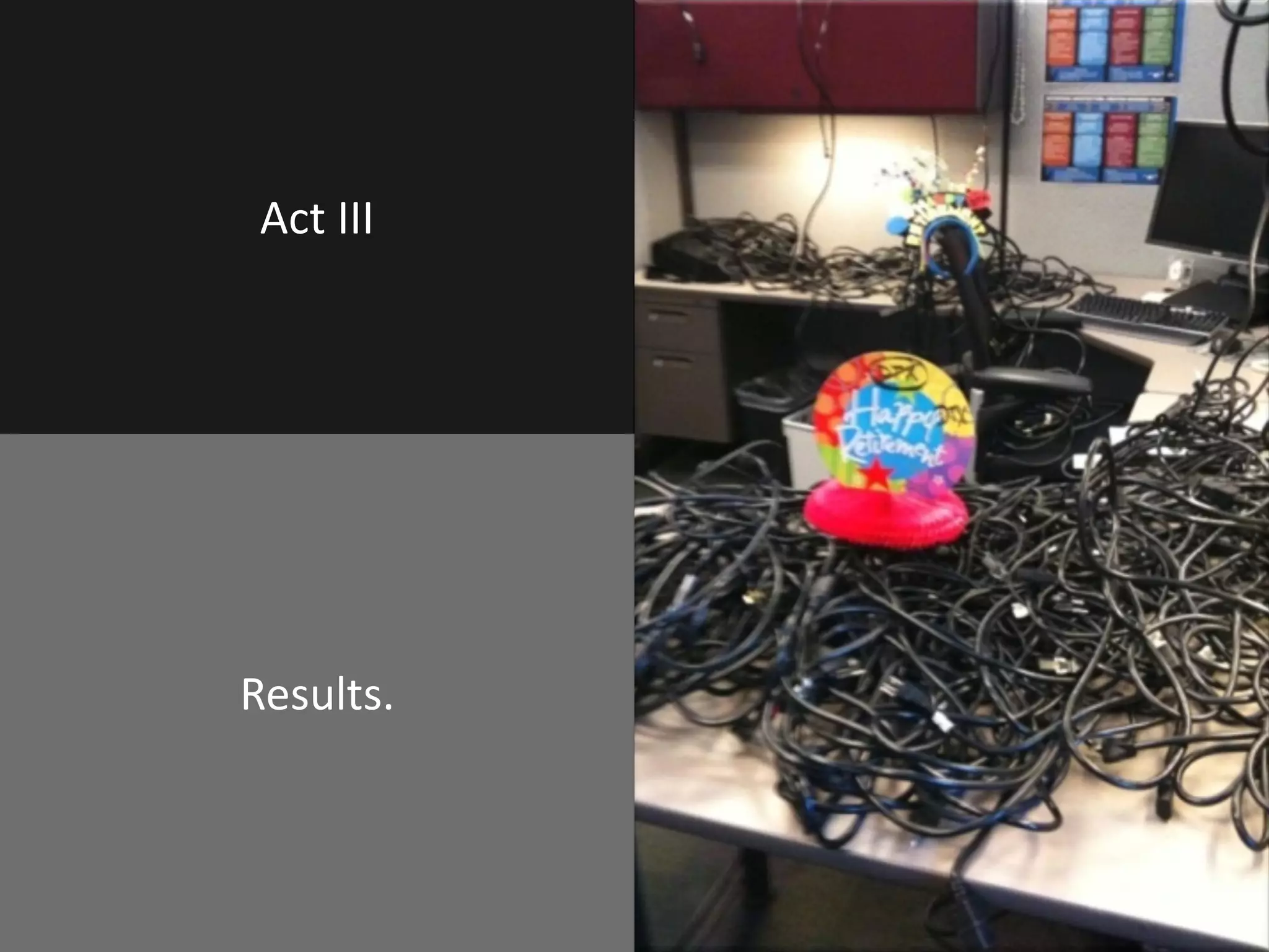 Act III




Results.
 