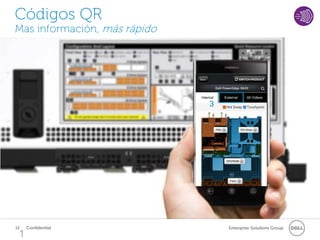 Códigos QR
Mas información, más rápido




                              3




13   Confidential                 Enterprise Solutions Group
 1
 