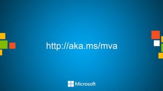 http://aka.ms/mva
 