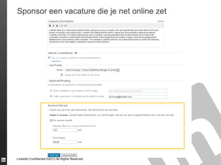 Sponsor een vacature die je net online zet

LinkedIn Confidential ©2013 All Rights Reserved

 