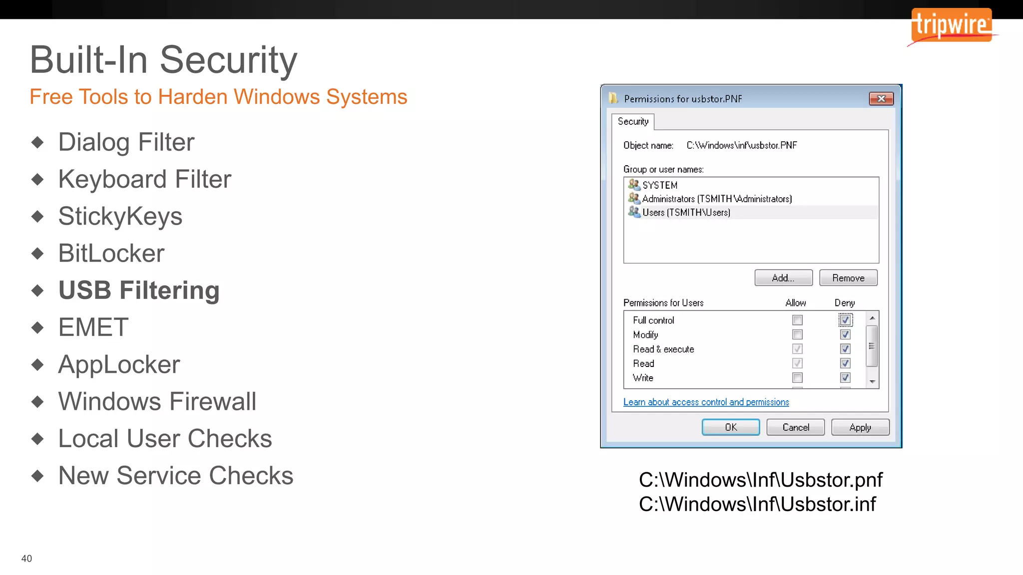 C:WindowsInfUsbstor.pnf
C:WindowsInfUsbstor.inf