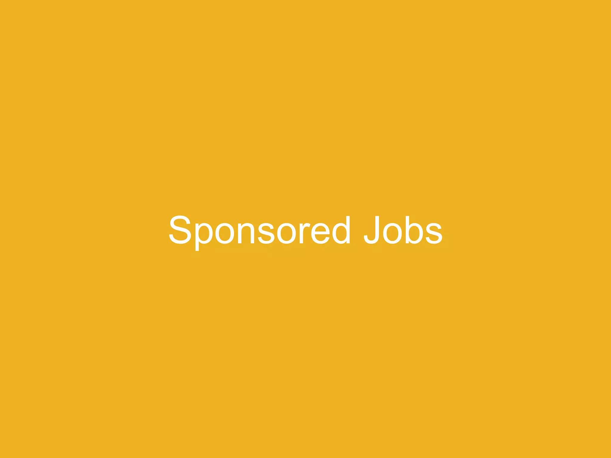 Sponsored Jobs
 
