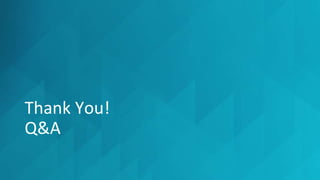 Thank You!
Q&A
 