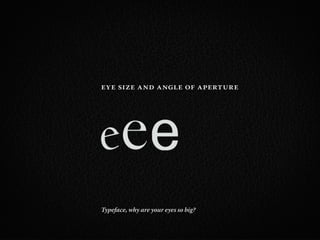 How to pick the right font and other considerations about (web) typography.