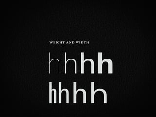 How to pick the right font and other considerations about (web) typography.