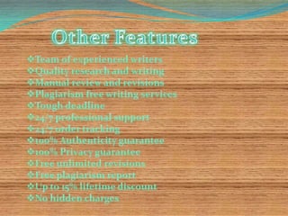 Web content writing services