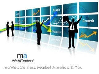 maWebCenters, Market America & You
 
