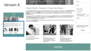 Version A

#WebClinic

 