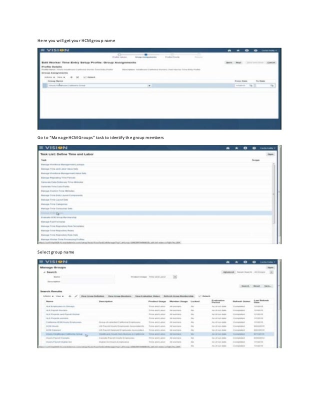 Oracle Fusion  Clock Setup(Oracle Time and Labor)