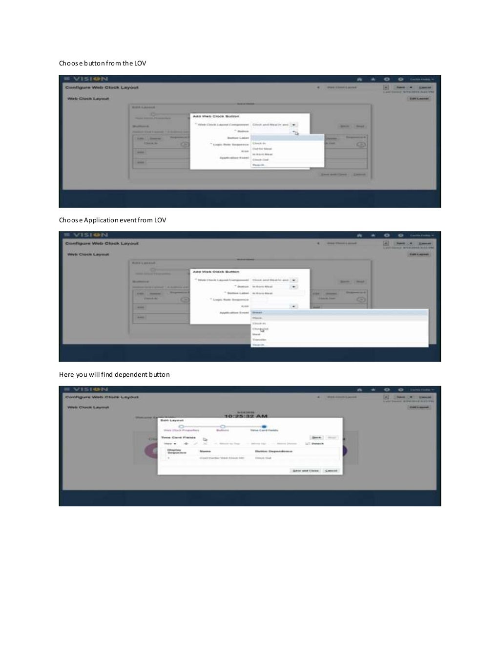Oracle Fusion  Clock Setup(Oracle Time and Labor)