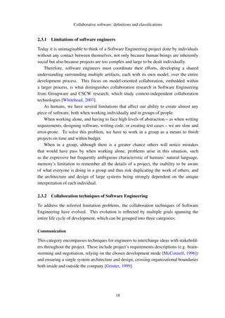 Web Collaboration for Software Engineering (Msc Thesis) | PDF